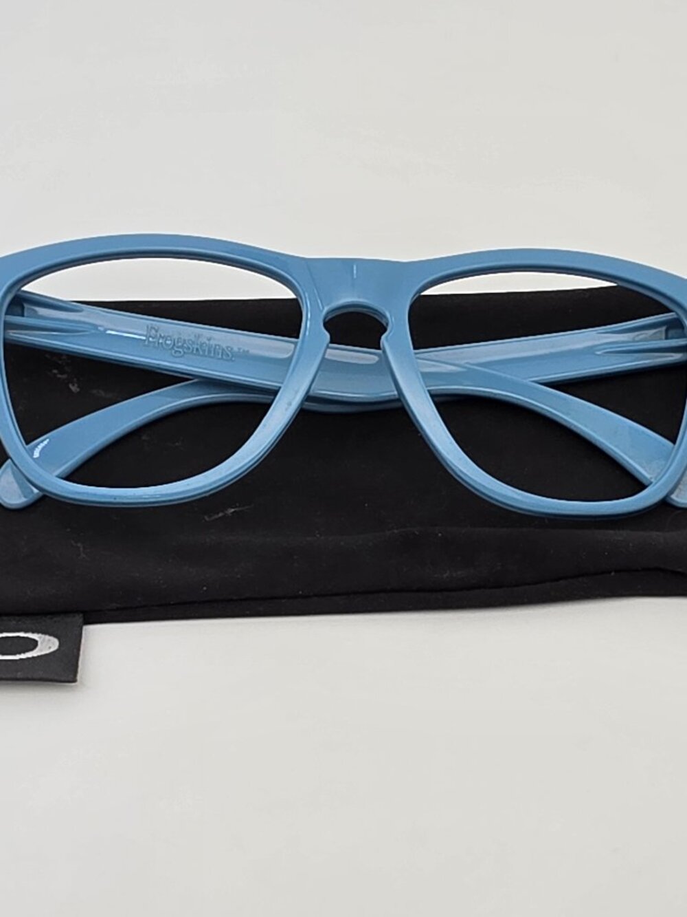 Oakley OO9013-36 Collectors Frogskins Blue Sunglasses Frame w/ Case 54-16-136